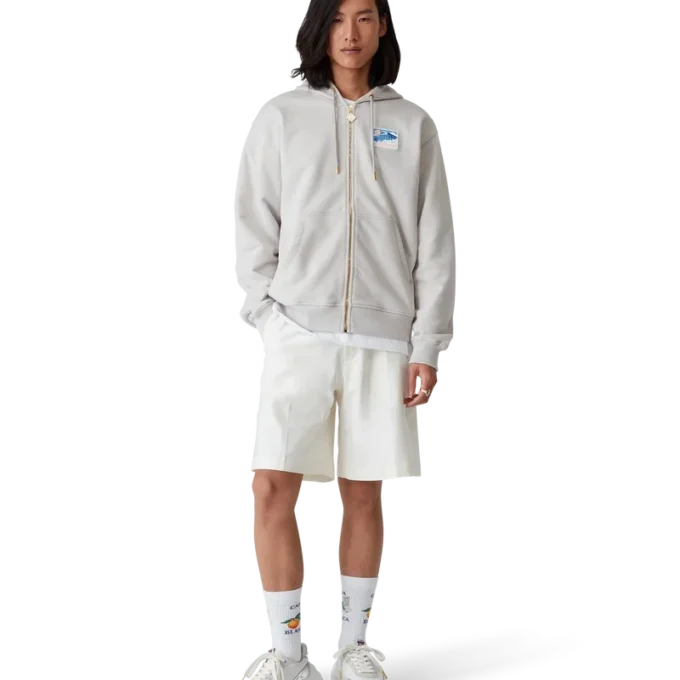 Adidași Atlantis pentru bărbați, albi și crom