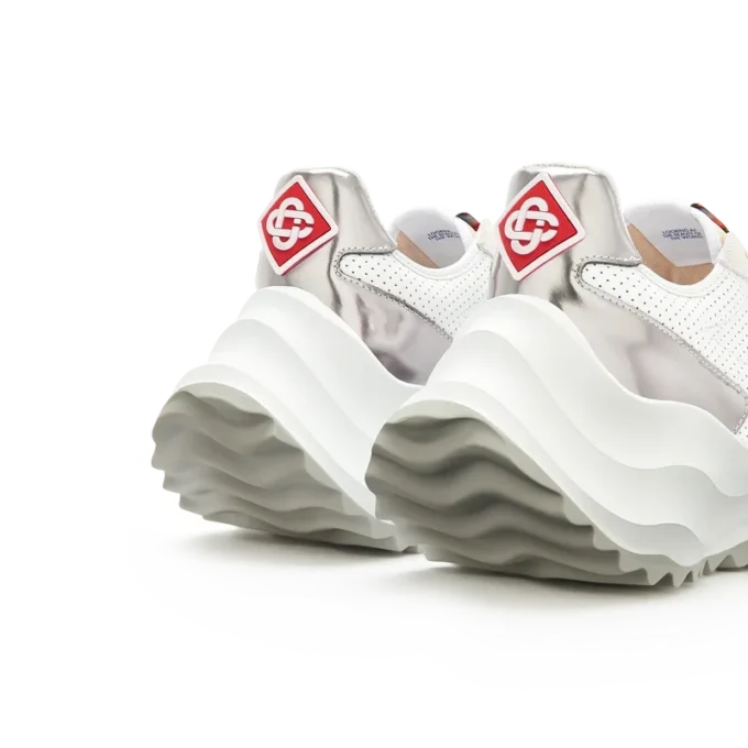 Adidași Atlantis pentru bărbați, albi și crom