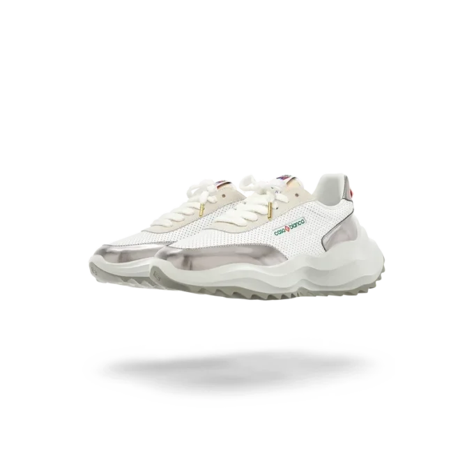 Adidași Atlantis pentru bărbați, albi și crom