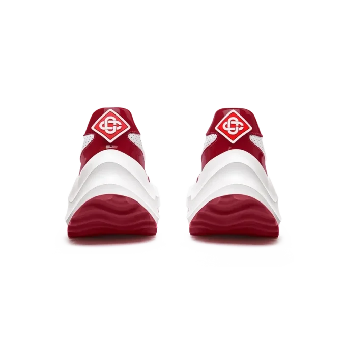 Adidași Atlantis pentru femei, albi și roșu intens Adidași Atlantis pentru femei, albi și roșu intens