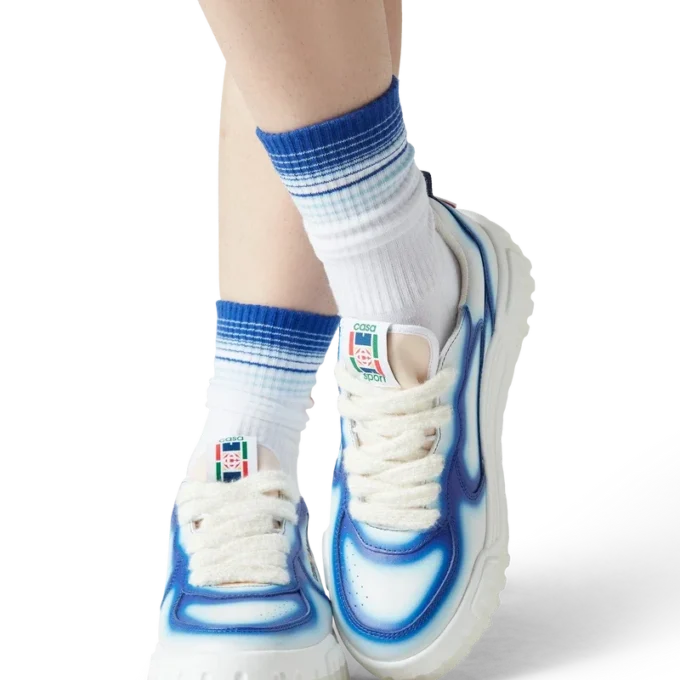 Adidași Court Blue Fade pentru femei Adidași Court Blue Fade pentru femei