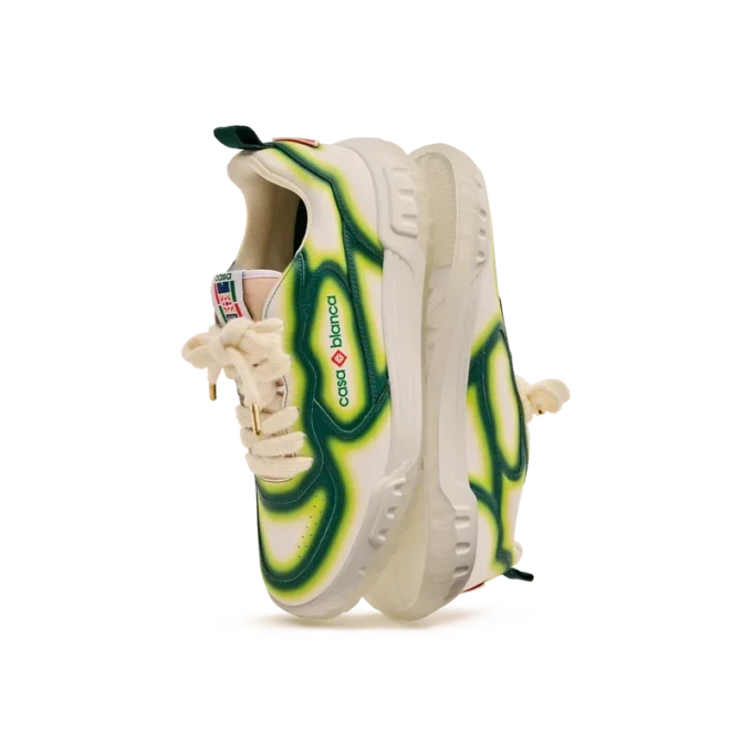 Adidași Court Green Fade pentru femei Adidași Court Green Fade pentru femei