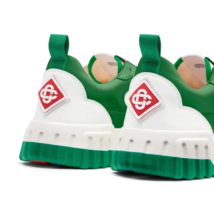 Adidași Court pentru bărbați, verde și alb Adidași Court pentru bărbați, verde și alb