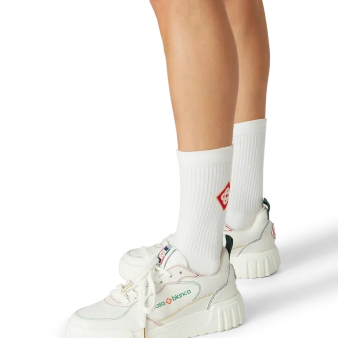 Adidași Court pentru femei, albi și multicolori Adidași Court pentru femei, albi și multicolori