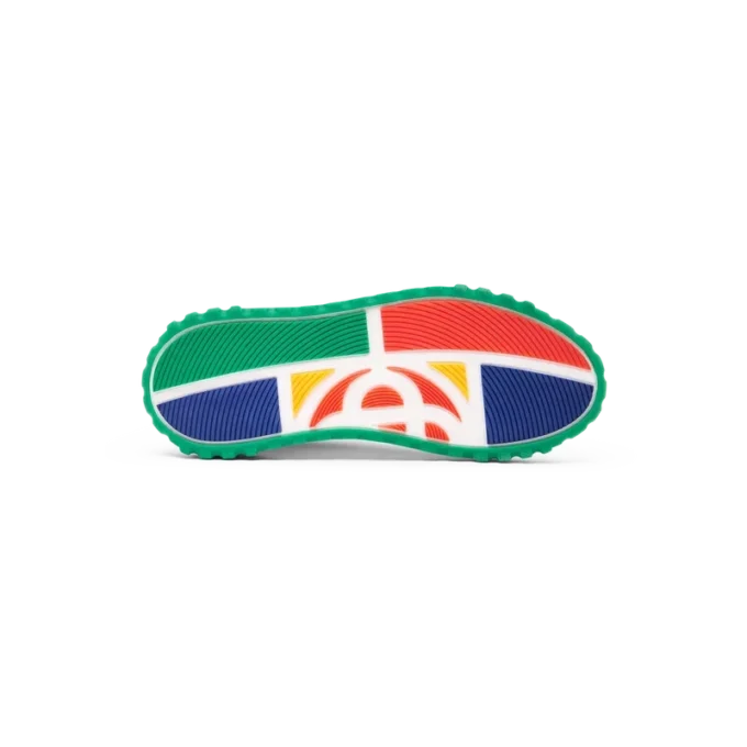 Adidași Mens Court albi și verzi Adidași Mens Court albi și verzi