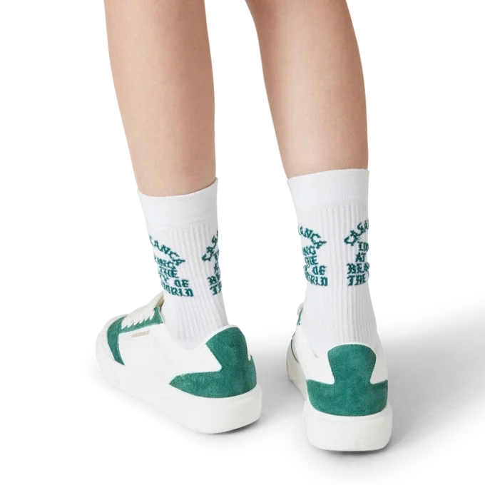 Adidași Del Mar albi și verzi pentru femei