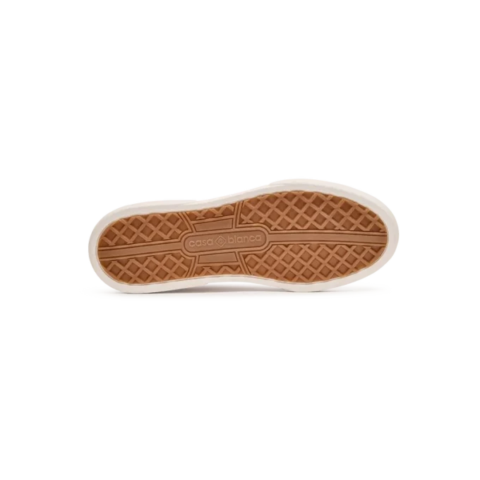 Adidași albi Del Mar pentru bărbați