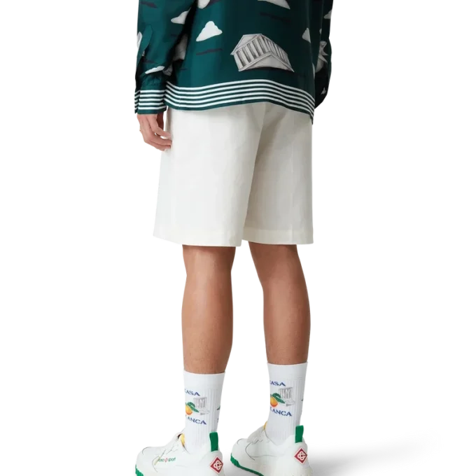 Adidași Mens Court albi și verzi Adidași Mens Court albi și verzi