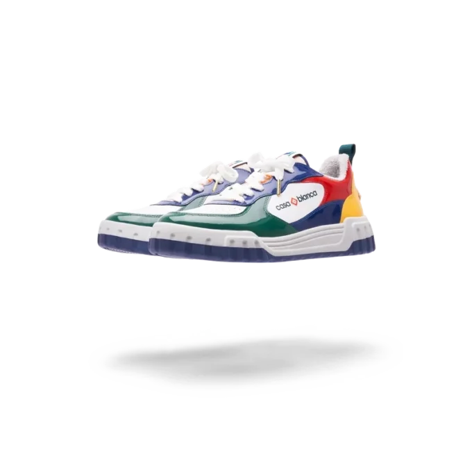 Adidași Court multicolori pentru bărbați Adidași Court multicolori pentru bărbați