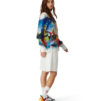 Adidași multicolori Court pentru femei