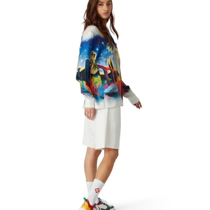 Adidași multicolori Court pentru femei