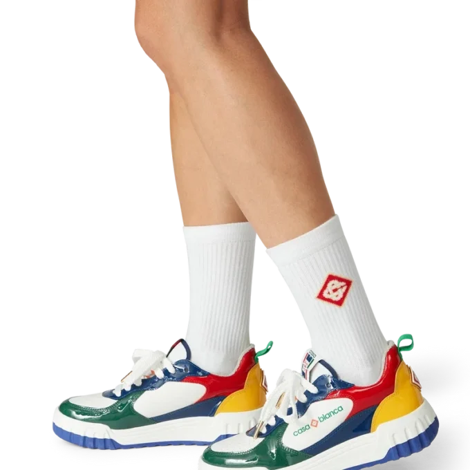 Adidași multicolori Court pentru femei