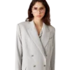 Blazer oversized din lână Blazer oversized din lână