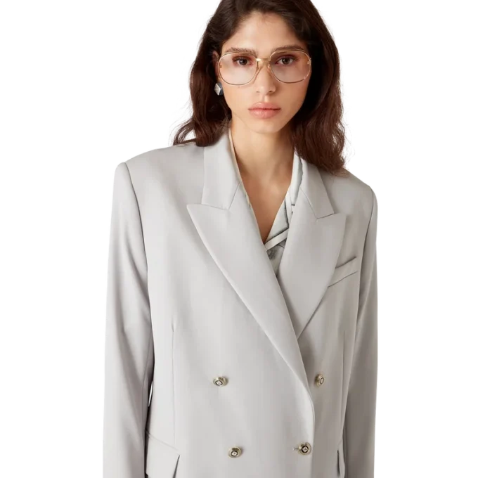 Blazer oversized din lână Blazer oversized din lână