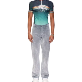 Blugi cu textură de piersică