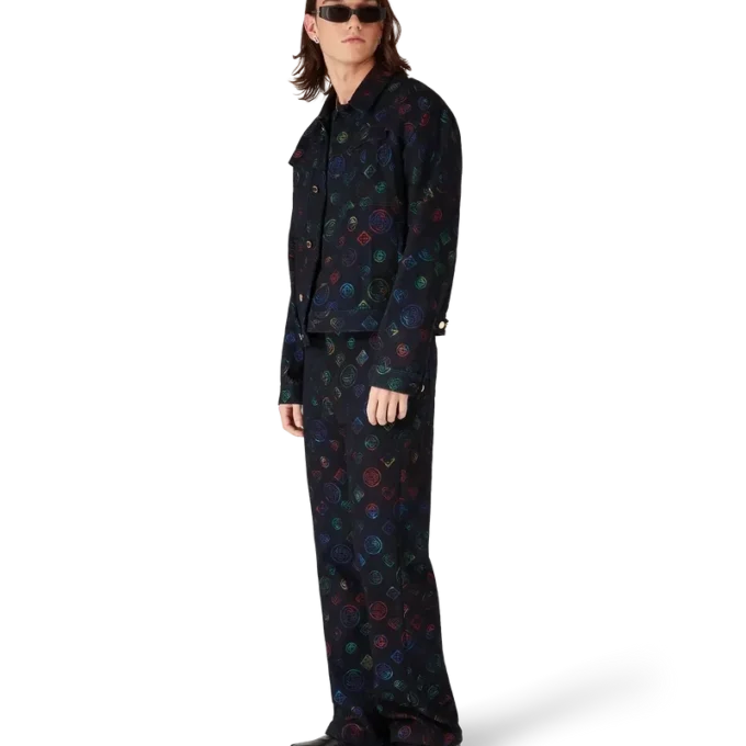 Blugi din denim Heatmap