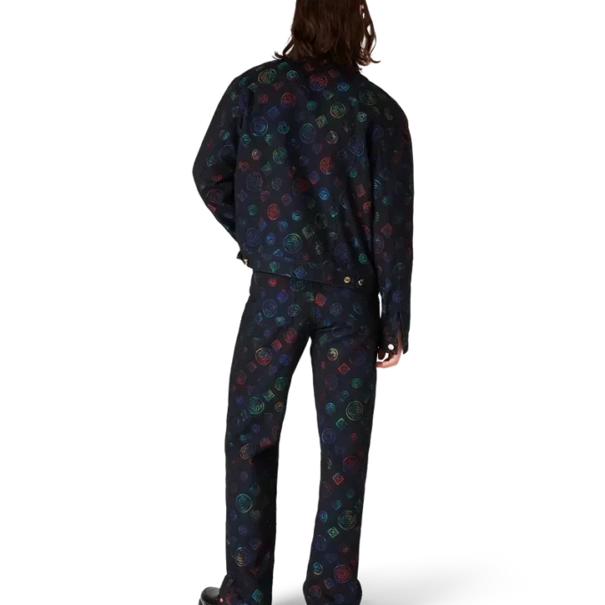 Blugi din denim Heatmap