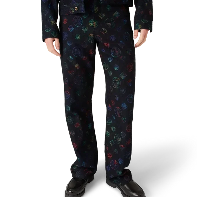 Blugi din denim Heatmap