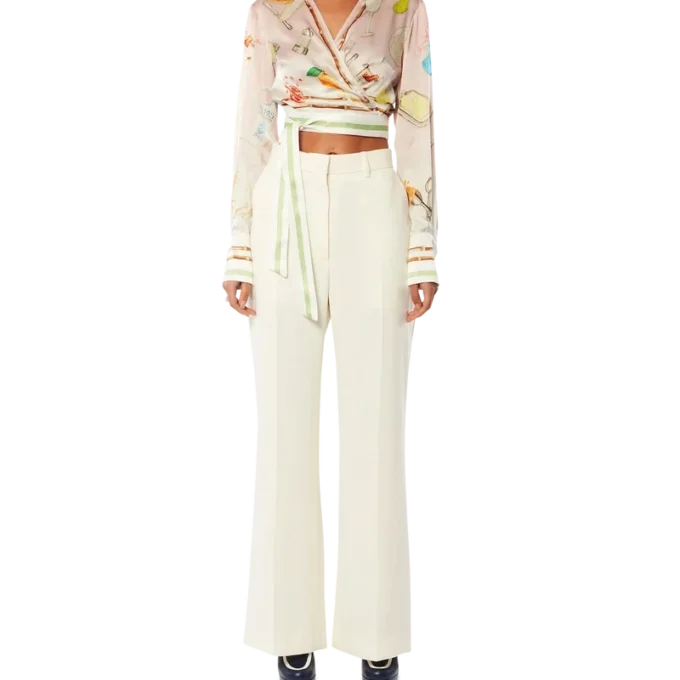 Bluză cu drapaj Ne Pas Deranger