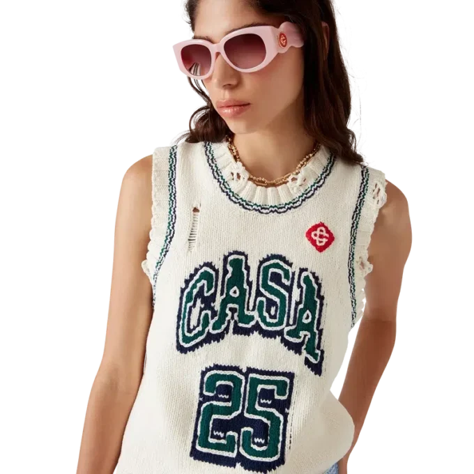 Bluză de baseball Intarsia