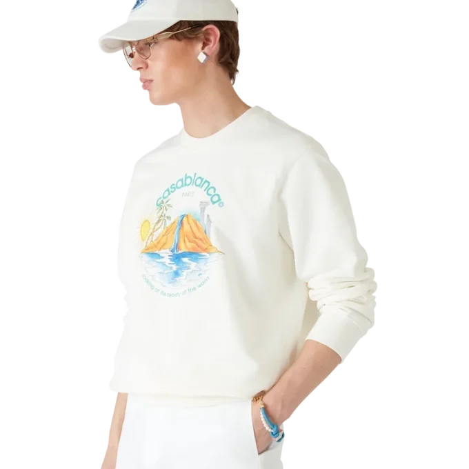 Brățară cu perle albastre înnodate