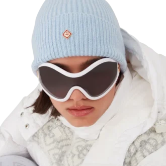 Căciulă din lână cu nervuri