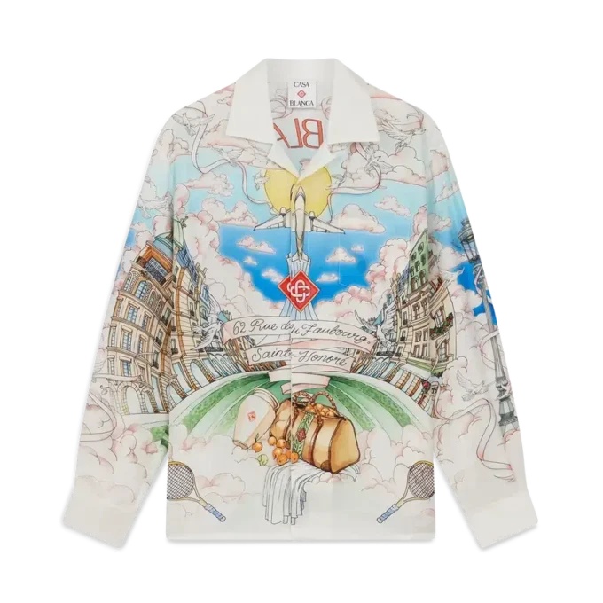 Cămășă cu mâneci lungi din magazinul din Paris