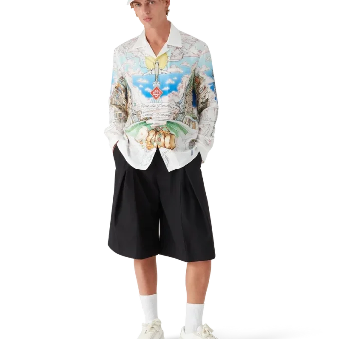 Cămășă cu mâneci lungi din magazinul din Paris