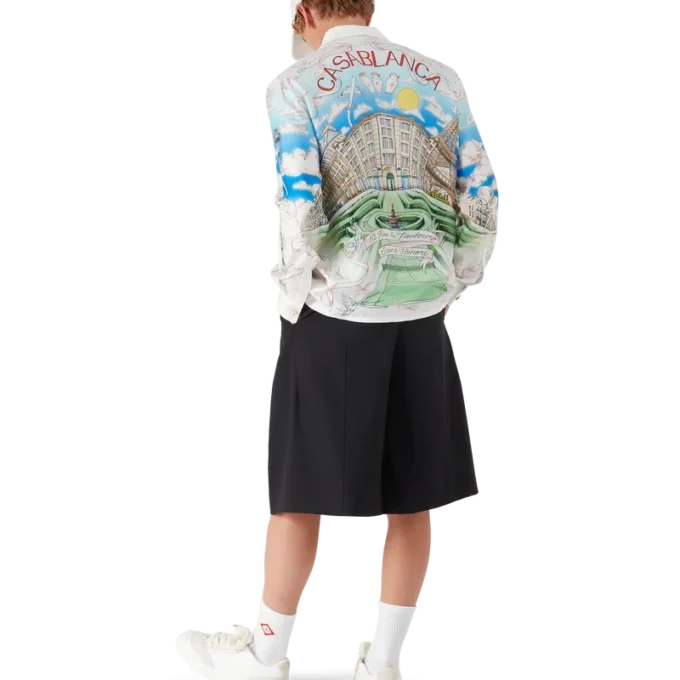 Cămășă cu mâneci lungi din magazinul din Paris