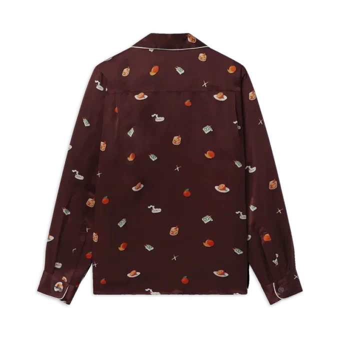 Cămășă de pijama din satin de mătase Vices