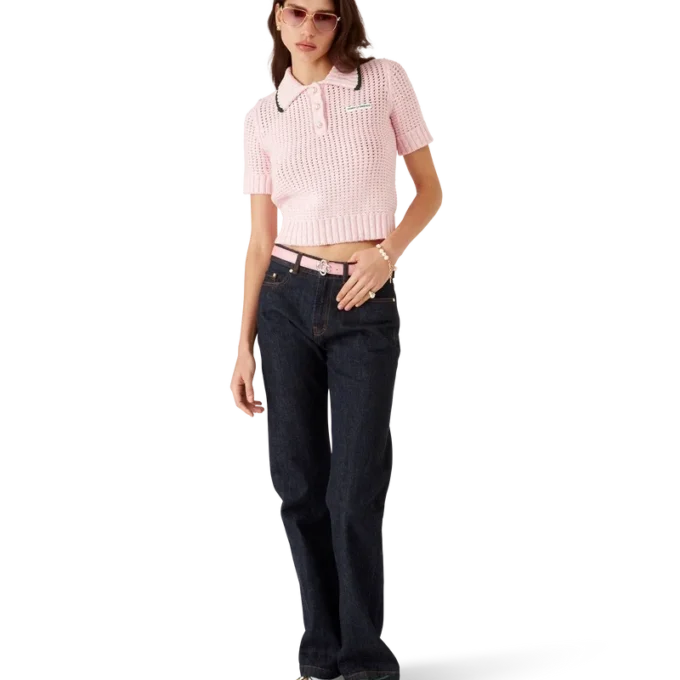 Cămășă de polo din bumbac Moulina