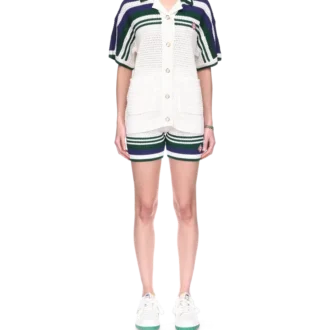 Cămășă de tenis croșetată