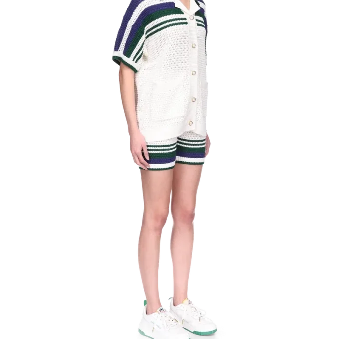 Cămășă de tenis croșetată Cămășă de tenis croșetată