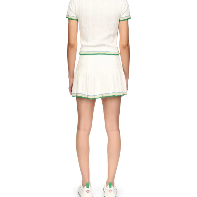 Cămășă de tricot cu nervuri Cămășă de tricot cu nervuri