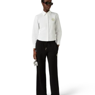 Cămășă din bumbac cu patch-uri Pearl Diamond Cămășă din bumbac cu patch-uri Pearl Diamond