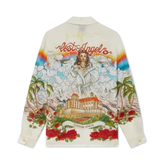 Cămășă din in cu mâneci lungi Chateau