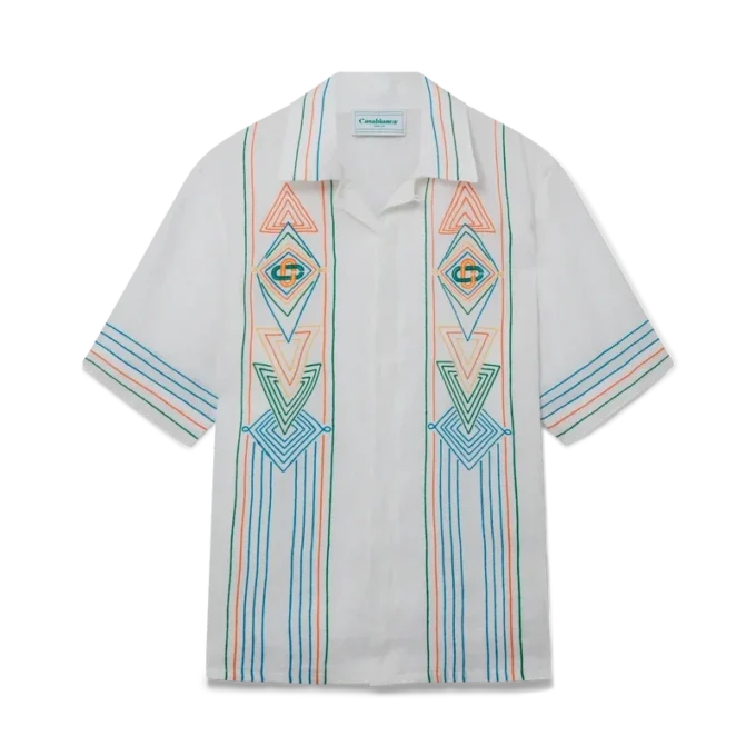 Cămășă din in Le Fil De La Musique