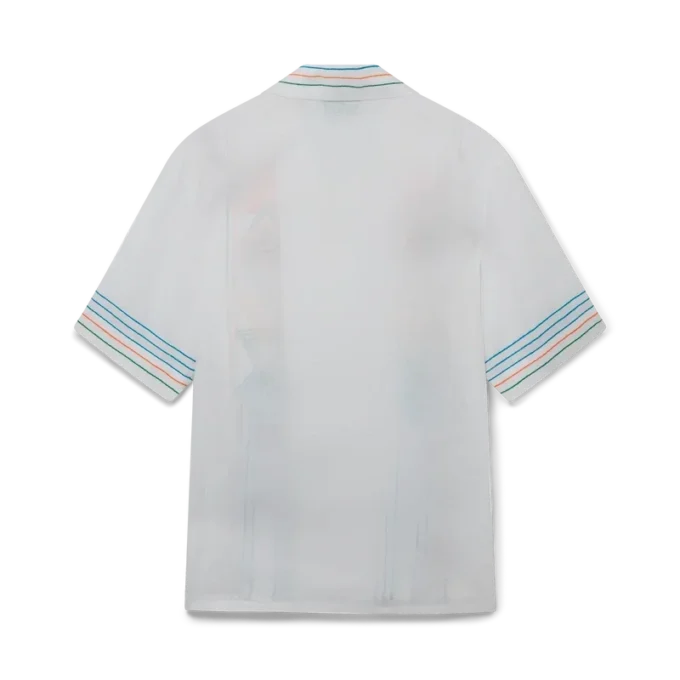 Cămășă din in Le Fil De La Musique