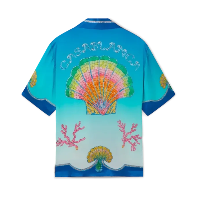 Cămășă din mătase Coquillage Colora Cămășă din mătase Coquillage Colora