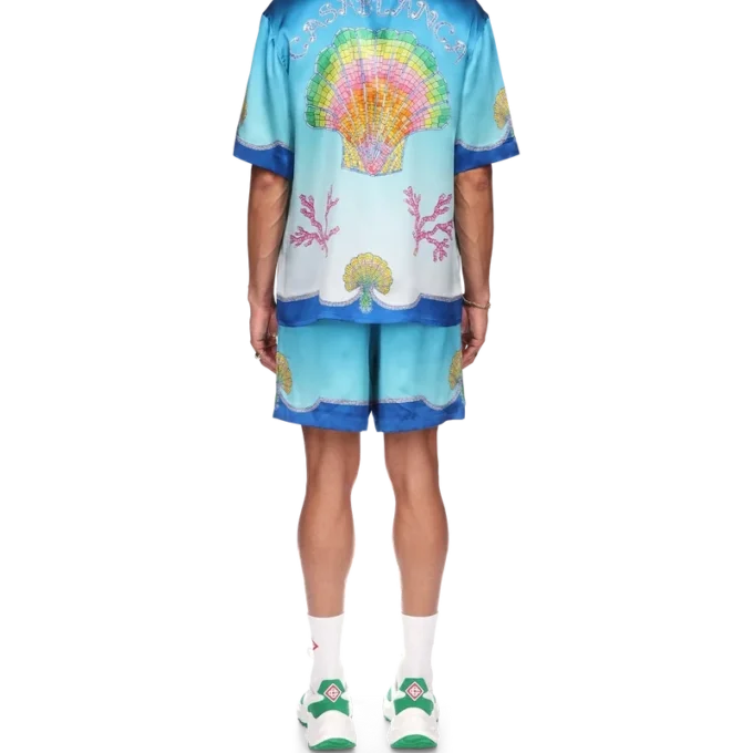 Cămășă din mătase Coquillage Colora Cămășă din mătase Coquillage Colora