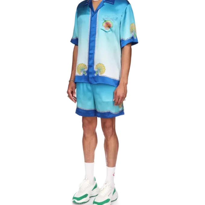 Cămășă din mătase Coquillage Colora Cămășă din mătase Coquillage Colora