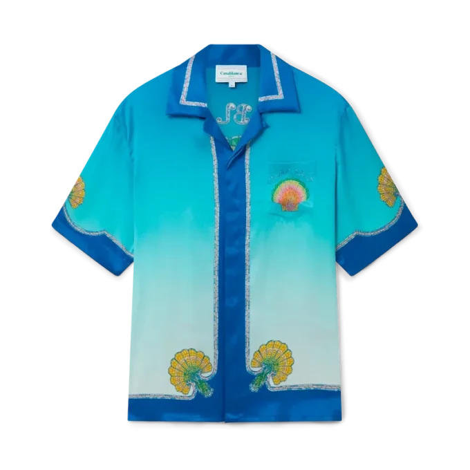 Cămășă din mătase Coquillage Colora Cămășă din mătase Coquillage Colora