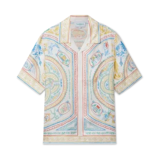 Cămășă din mătase Crayon Vase