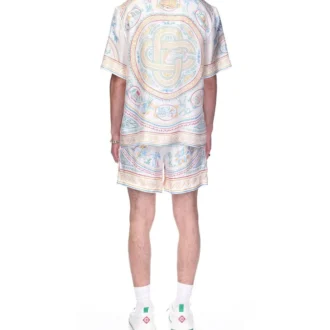 Cămășă din mătase Crayon Vase