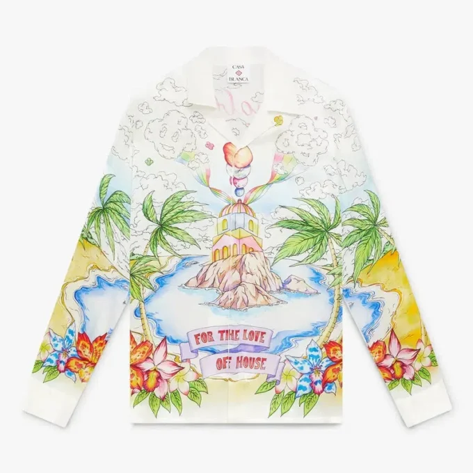 Cămășă din mătase cu mâneci lungi Better Days Cămășă din mătase cu mâneci lungi Better Days