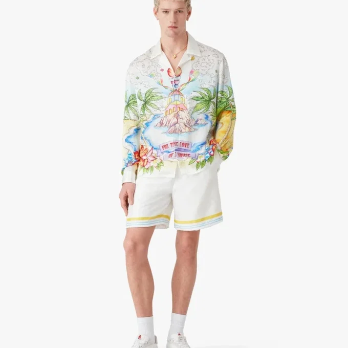 Cămășă din mătase cu mâneci lungi Better Days Cămășă din mătase cu mâneci lungi Better Days