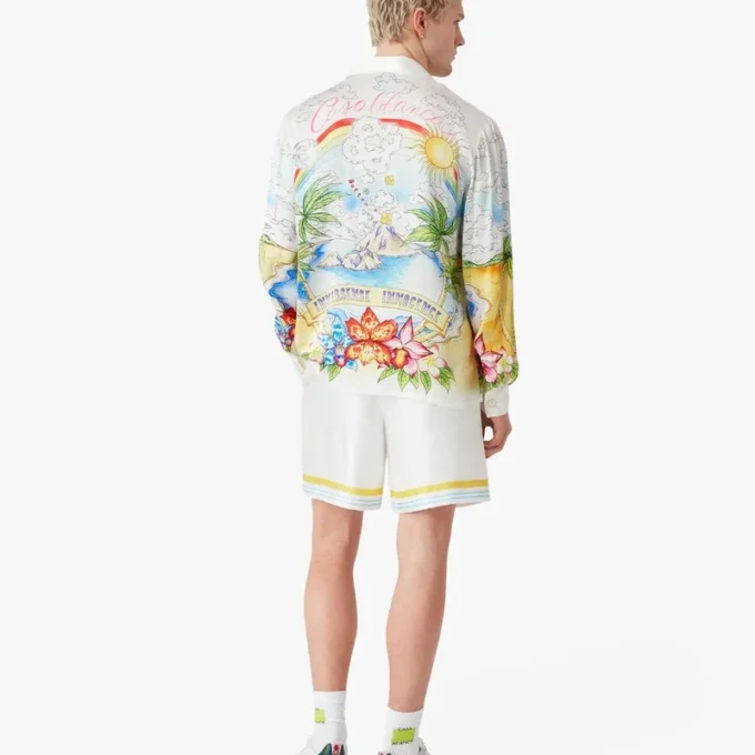 Cămășă din mătase cu mâneci lungi Better Days Cămășă din mătase cu mâneci lungi Better Days