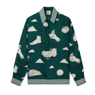 Cămășă din mătase cu mâneci lungi Metaphysical