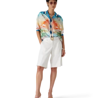 Cămășă din mătase cu mâneci lungi Tennis Club