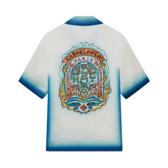 Cămășă din mătase cu mâneci scurte Casa Way Pantaloni scurți